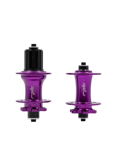 Shimano Raptor Ön/arka Göbek Seti Qr+sokma Mil 8-11v 32d 6 Vida Mor 220224 Siyah