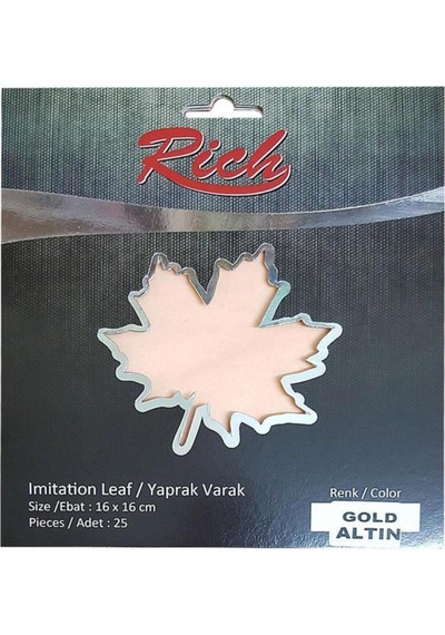 Rich Yaprak Varak Altın Ypv-025-001