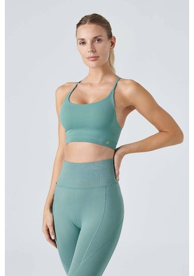 Jerf Pine Ayarlanabilir Ince Askılı Bra Natural Yeşil