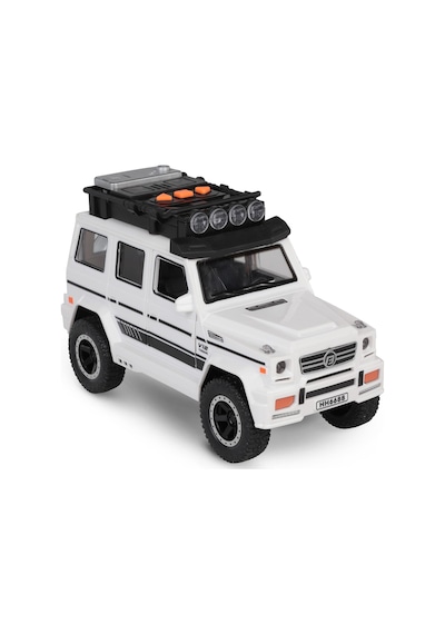 Vardem Kutulu Sürtmeli Işıklı Müzikli Off-road Lüks Araba - Beyaz