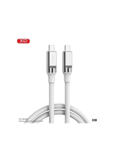 Xo Nb-q252b 60w Pd Fast Quick Hızlı Usb-c Type-c Android Apple iPhone İpad Macbook Uyumlu Veri & Şarj Kablosu