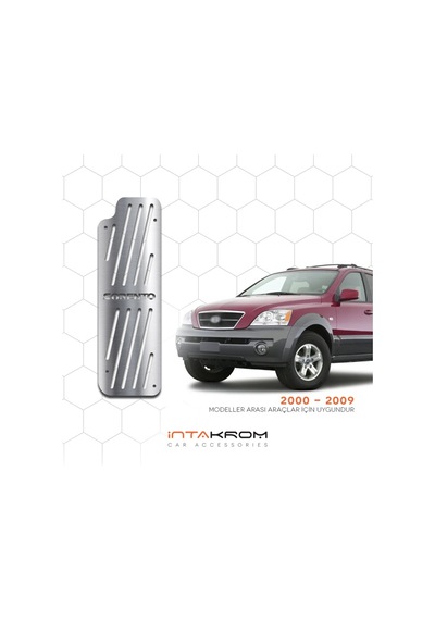 intakrom Kia Sorento Krom Ayak Dinlendirme Pedalı - 2000 - 2009