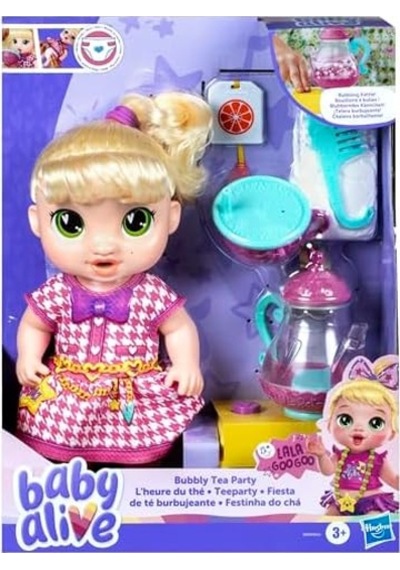 Baby Alive Köpüklü Çay Partisi Lala Googoo Oyuncak Bebek
