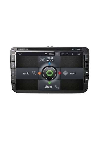 Xetec Xa-8781 Volkswagen 8"  Digital Tft Lcd Multimedia