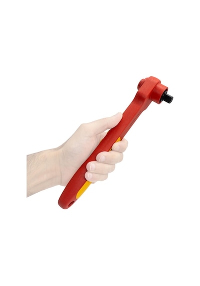 İzeltaş 13000005277 1/2" 1000v İzoleli Cırcır Lokma Kolu 30 Diş