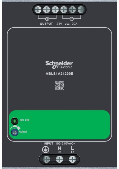 Schneider Electric Abls1a24200e 480w 20a Monofaze Güç Kaynağı 24v Dc