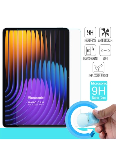 Microsonic Xiaomi Pad 7 Nano Glass Cam Ekran Koruyucu