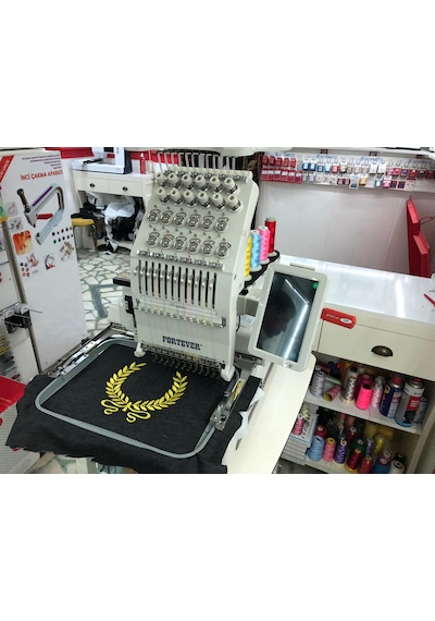 Fortever Halo-100 Tek Kafa 12 İğne Nakış Makinesi