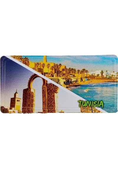 Tunus Temalı Plaka Magnet