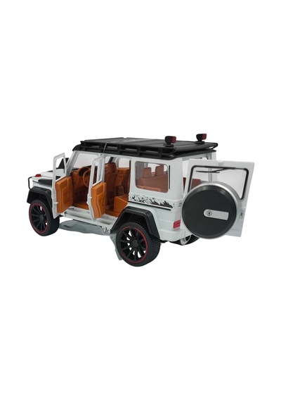 Die Cast Off Road Çek Bırak 1:22 Buhar Çıkartan , Sesli Ve Işıklı Buharlı Jeep