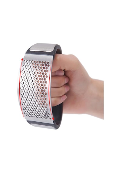 Paslanmaz Çelik Pratik Sarımsak Ezici Ergonomik Sarımsak Ezeceği