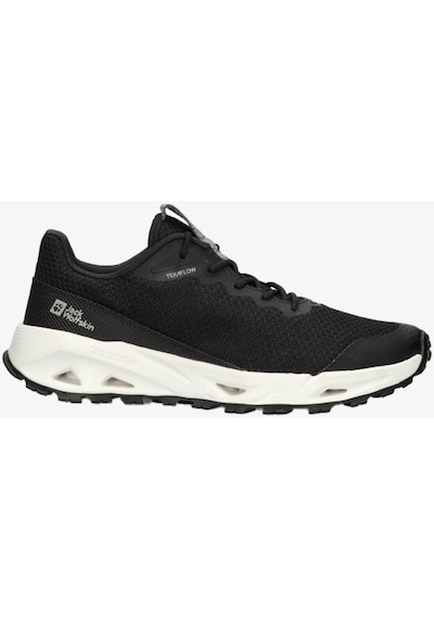 Jack Wolfskin 406331 6000 Prelıght Pro Vent Low W Kadın Spor Ayakkabısı Siyah Beyaz Siyah - Beyaz