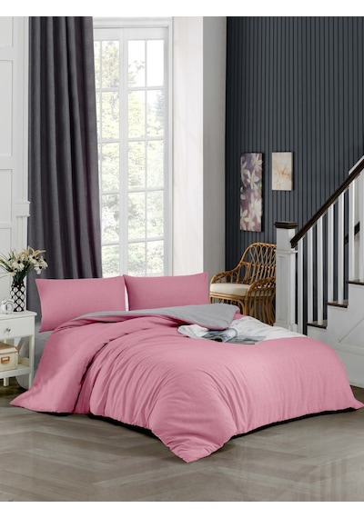 Ely Parker Kolay Ütü 200x200 Çift Kişilik Nevresim Takımı (Gri Lastikli Çarşaf+Yorgan Kılıfı+Y. Kılıfı) Pembe 200 x 200 Pembe Ely Parker Kolay Ütü 200x200 Çift Kişilik Nevresim Takımı (Gri Lastikli Çarşaf+Yorgan Kılıfı+Y. Kılıfı) Pembe 200 x 200 Pembe