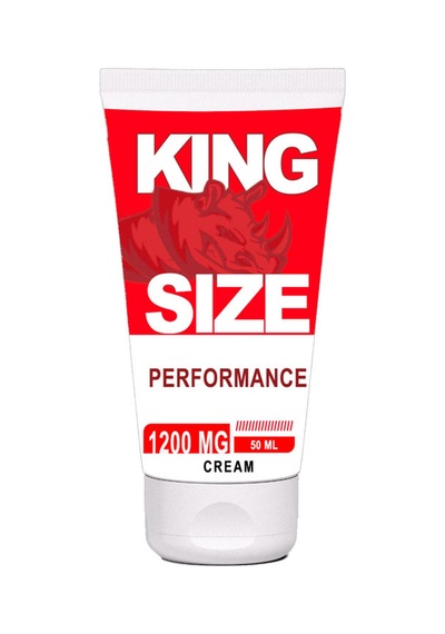 King Size Erkeklere Özel 1200mg Krem 50 Ml