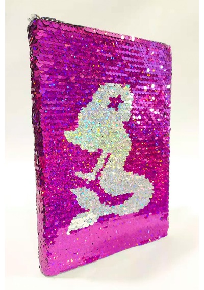 Mermaid Küçük Deniz Kızı Tasarım Pul İşlemeli Defter