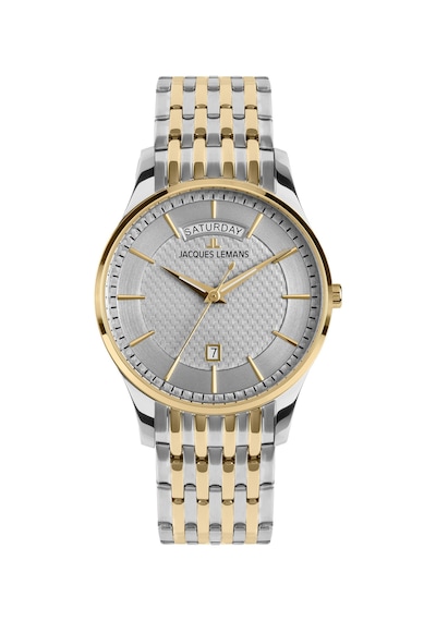 Jacques Lemans London 1-2193j Erkek Kol Saati Gümüş - Altın