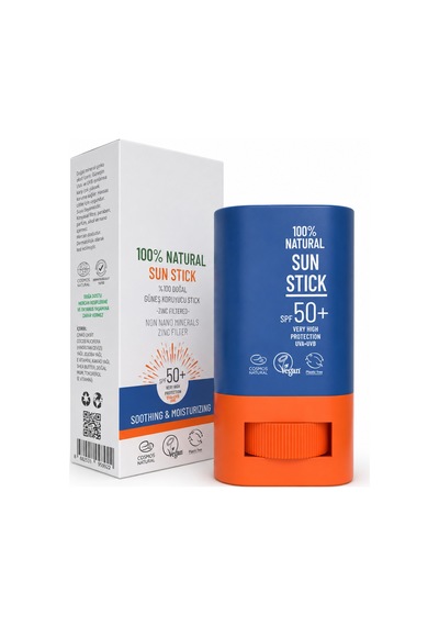%100 Doğal Natural Sun Stick Spf50+ 15 Gr