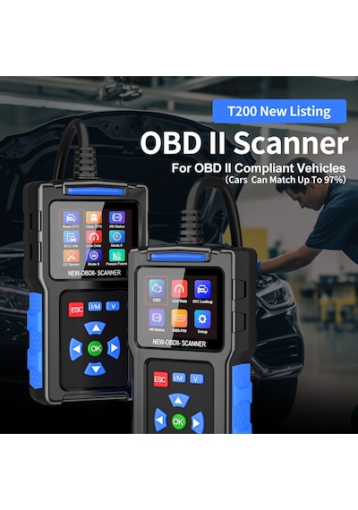 Otomobil Arıza Teşhis Cihazı Obd2 Motor Test Cihazı Elm327 T200