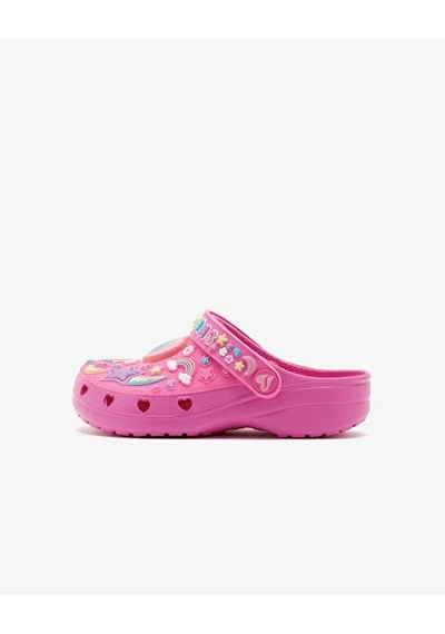 Skechers Kız Çocuk Pembe Işıklı Terlik Pembe