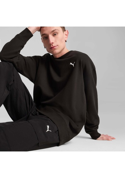 Puma Wardrobe Essentıals Erkek Geniş Kesim Kargo Pantolon 629653 01 Siyah