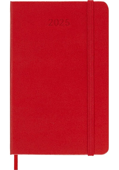 2025 Semanal P Rojo Escarlata Tapa Dura Çok Renkli