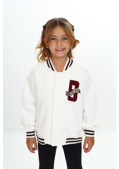 My Kids Wear Üç İplik Cepli Kolej Ceketler Bebe Mavi
