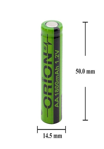 Orion 1.2v Ni-mh Aa 1800mah Şarj Edilebilir Kalem Pil-3 Adet