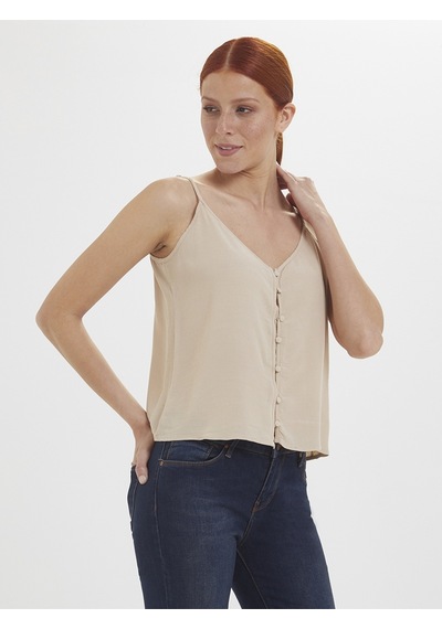 Regular Fit Kadın Bluz K.kol Taş