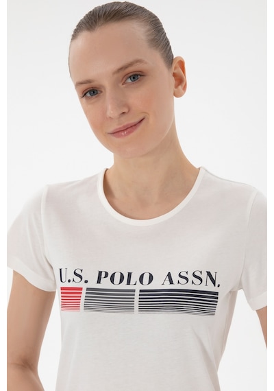 U.s. Polo Assn. Kadın Ekru Pijama Takım 50312919-vr019 Ecru Ekru