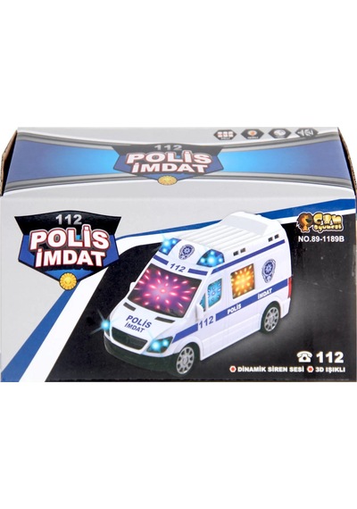 112 İmdat 3d Işıklı Sesli Aracı