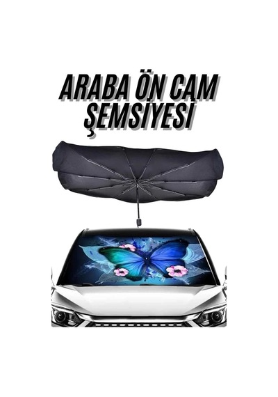 Home Güneş Önleyici Katlanabilir Oto Araba Güneşlik Şemsiye Tip Ön Cam