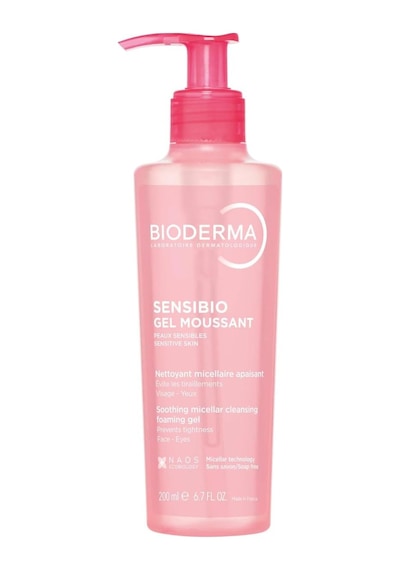 Foaming Gel Hassas Ve Normal Ciltler Durulanan Micellar Yüz Temizleme Jeli 200 Ml
