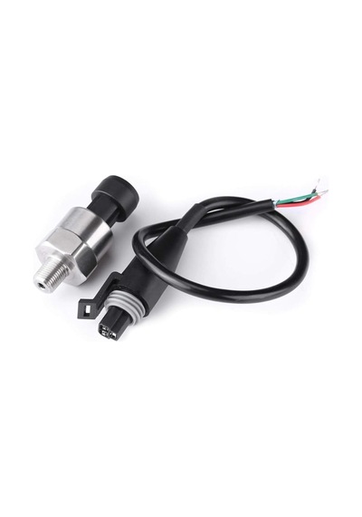 Alkatronik 500psi Basınç Sensörü 1/8" Npt Diş Paslanmaz Çelik Yağ Gaz Su Yakıt Tank Depo Lastik Hava Atmosfer