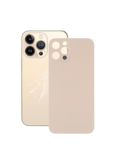 Apple Uyumlu iPhone 13 Pro Max Arka Pil Kapağı Altın