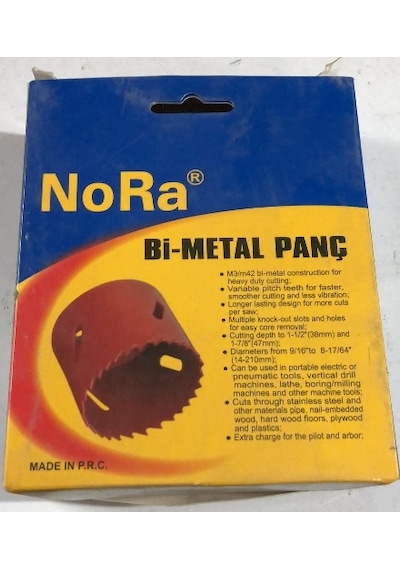 Nora Bi Metal Panç 95mm Ahşap-metal İçin