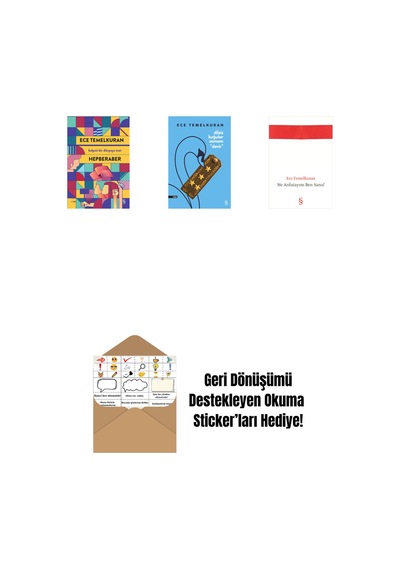Hepberaber + Dilsiz Kuğular Zamanı Devir + Ne Anlatayım Ben Sana + Okuma Sticker'ları