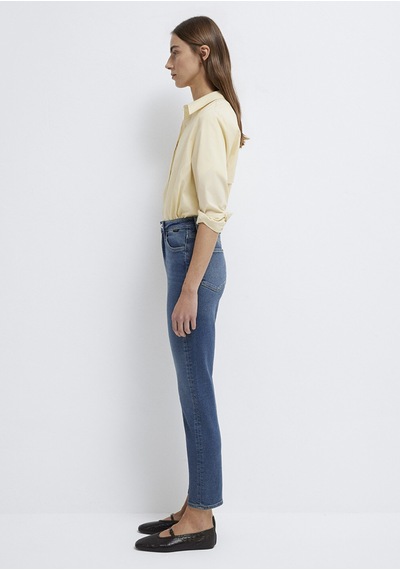 Mavi - Star Gold Shape Puslu Koyu Mavi Jean Pantolon 101077-90534 Koyu Mavi