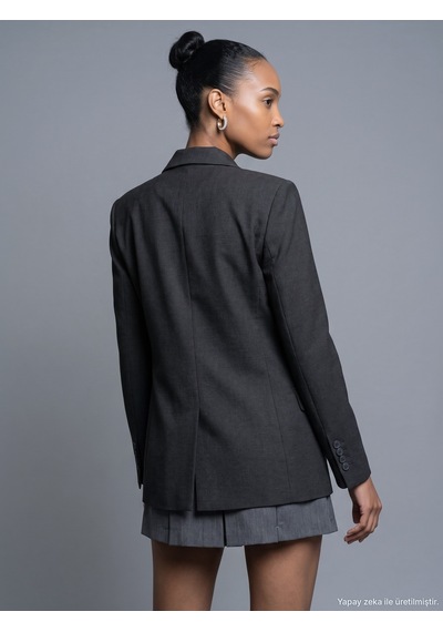 Dilvin 60822 Blazer Ceket-kahve