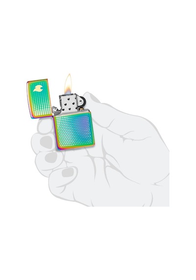 Zippo 46569-120467 Dots And Flame Design Çakmak
