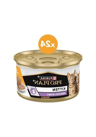 Yavru Kediler İçin Tavuklu Yaş Kedi Yemi 85 Gr, 24 Adet