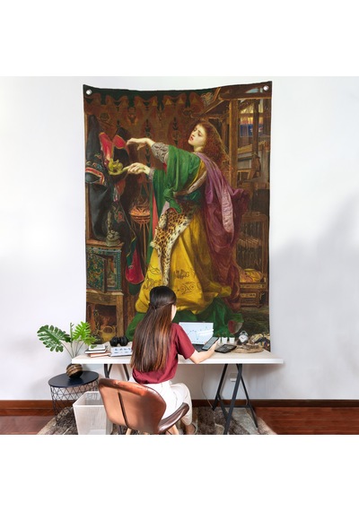 Frederick Sandys'in 1864 Tarihli Bir Cadı Duvar Örtüsü-7304