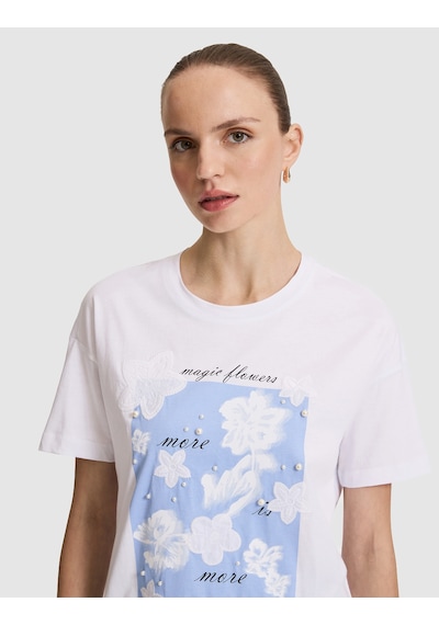 Pierre Cardin Kadın Beyaz Tişört 50323591-vr013 Pierre Cardin Kadın Beyaz Tişört 50323591-vr013
