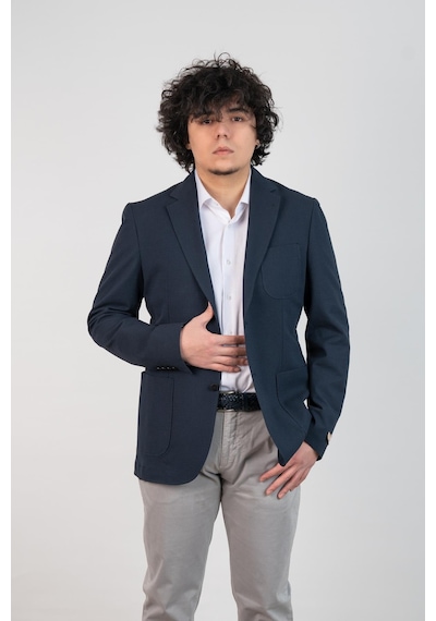 Sir Slimfit Torba Cep Dokulu Astarsız Erkek Tek Ceket(535624665)