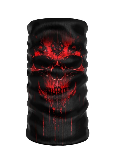 Bebo Store Extreme Spor Motor Ve Bisiklet Kullananlara Özel Desenli Buff Boyunluk Bandana Balaklava - 200624-6 1 Siyah