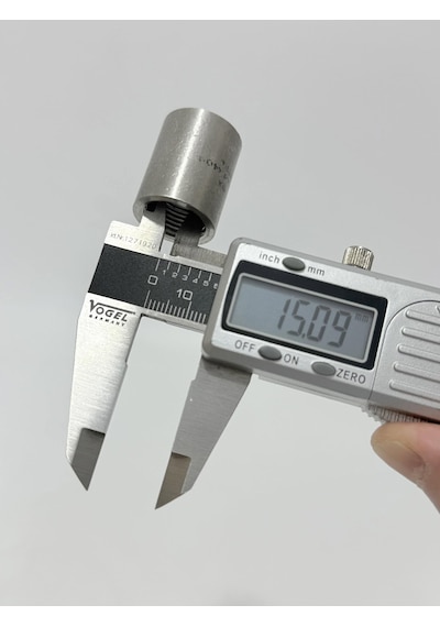 Paslanmaz Çelik Manşon 15mm 1 Adet