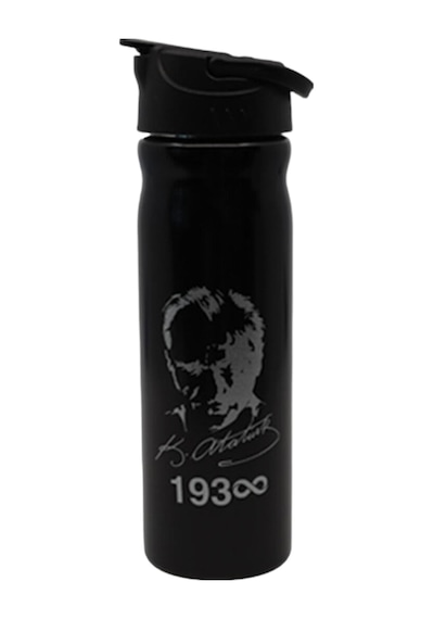 500 Ml Çelik Pipetli Atatürk Baskılı Suluk Matara Diğer