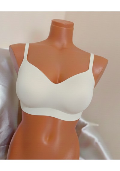 Fk Lingerie Lazer Kesim Balensiz Taş Rengi Sütyen Fk1241