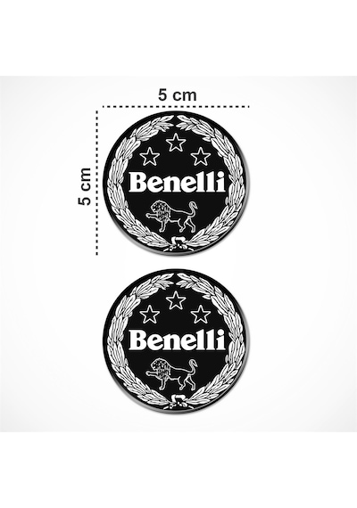 BENELLİ LOGO DAMLA STİCKER 2'Lİ BENELLİ STİCKER