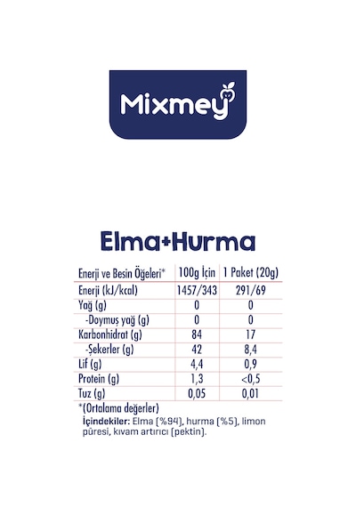 Hurma Meyve Barı 18 Adet Atıştırmalıklar Vegan, Glutensiz, Koruyucusuz 20gr X 18 Adet