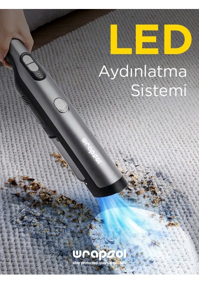 K2 Bldc Motorlu Şarjlı El Süpürgesi Taşınabilir, Şarj Ve Saklama Istasyonlu 0 - 250 Watt